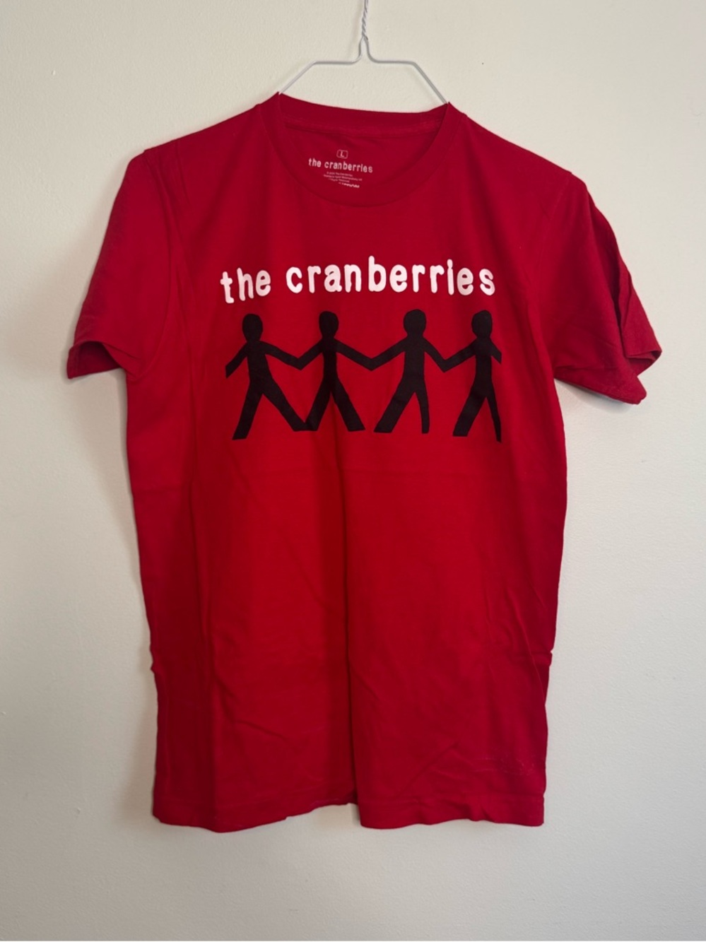 The Cranberries Red Graphic Band Tee (L)